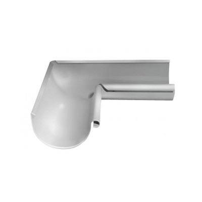 Водосток Grand Line 125x90 – Угол внутренний 90° RAL 9003