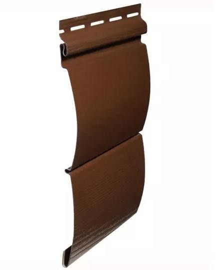 Виниловый сайдинг fineber (файнбер) – серия blockhouse (блокхаус) “бревно”, могано купить в Заводоуковске