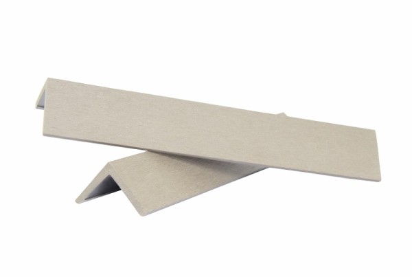 Уголок ДПК завершающий шлифованный SINGARAJA белый купить в Заводоуковске