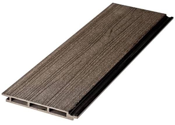 Сайдинг из ДПК Dortmax folk Чёрный купить в Заводоуковске