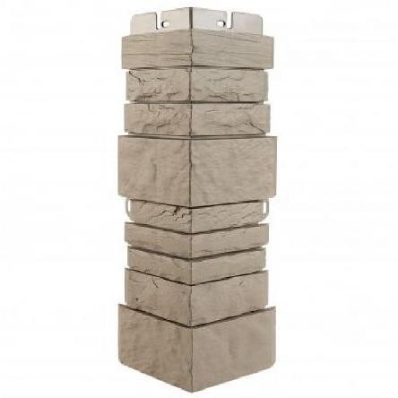 Угол наружный Альта-Профиль Скалистый камень ЭКО Бежевый купить в Заводоуковске