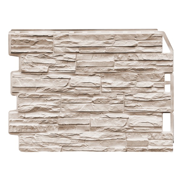 Фасадная панель FineBer, Скол -  Светло бежевый купить в Заводоуковске