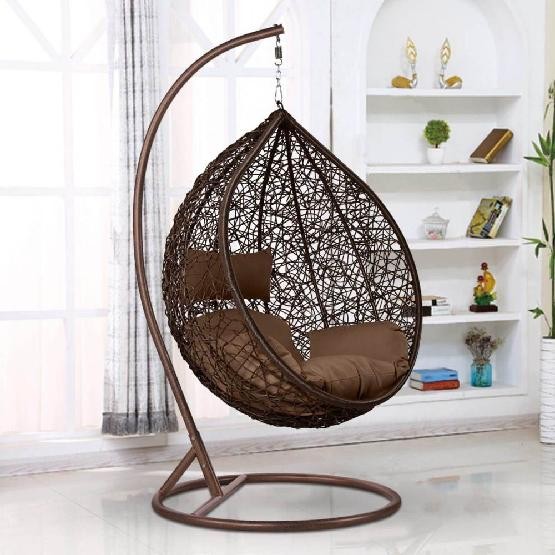 Кресло Подвесное из искусственного ротанга AFM-168A-XL Brown купить в Заводоуковске