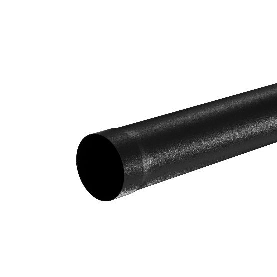 Водосток Aquasistem, система 125x90 - Труба водосточная 3.00м RAL 9005 Чёрный купить в Заводоуковске