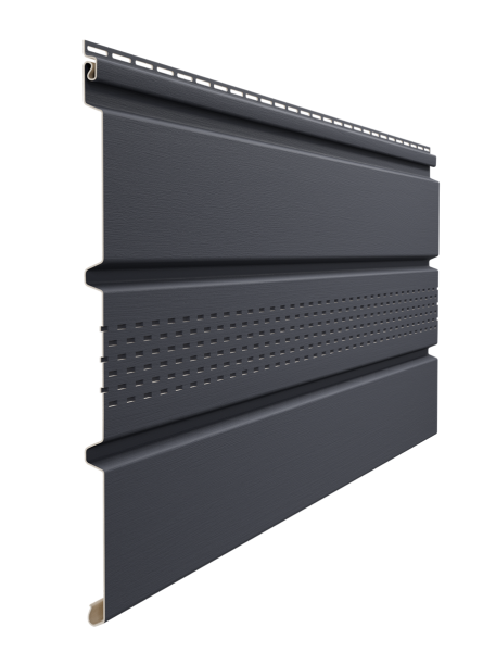 Софит Docke T4 центральной перфорацией Графит купить в Заводоуковске