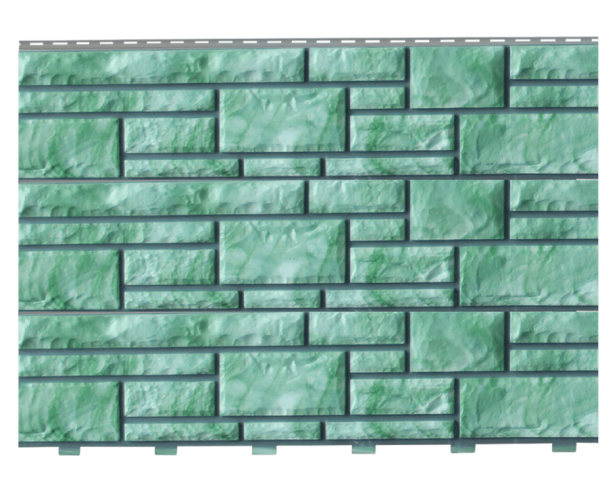 Фасадные панели «Доломит эксклюзивный», Малахит купить в Заводоуковске