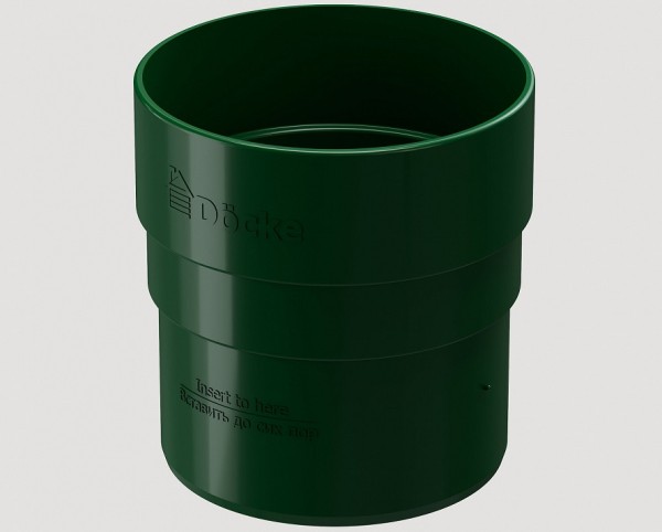 Муфта соединительная ПВХ Docke STANDART зеленый купить в Заводоуковске
