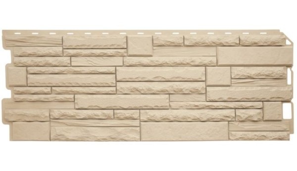 Фасадная панель Альта-Профиль Скалистый камень ЭКО Песчаный купить в Заводоуковске