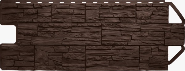 Фасадная панель Альта-профиль Гранд Каньон ЭКО Коричневый купить в Заводоуковске