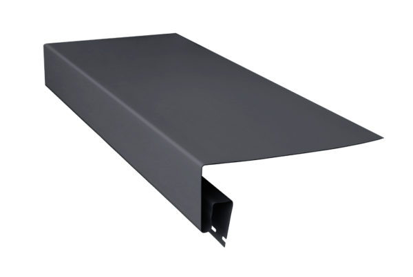 Планка приоконная широкая для Фасадных Панелей Графит купить в Заводоуковске