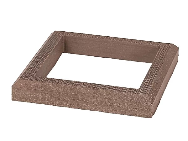 Рамка ДПК для столба 100x100 Шоколад купить в Заводоуковске