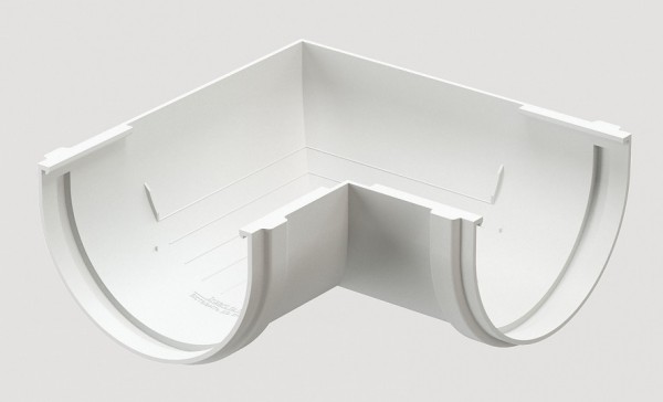 Угловой элемент 90˚ПВХ Docke STANDART пломбир купить в Заводоуковске