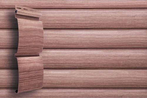 Виниловый сайдинг Grand Line Блок-хаус Tundra - Рябина купить в Заводоуковске