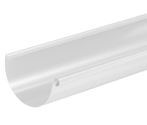 Водосток Aquasistem, система 150/100 - Водосточный желоб 3.00м RAL 9003 Белый купить в Заводоуковске