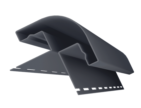 Угол наружный радиусный Графит купить в Заводоуковске