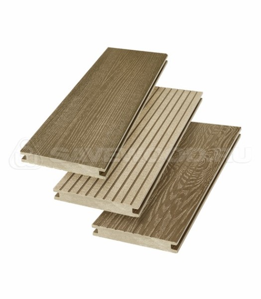 Террасная доска SW Fraxinus (R) полнотелая «SaveWood» Тик купить в Заводоуковске