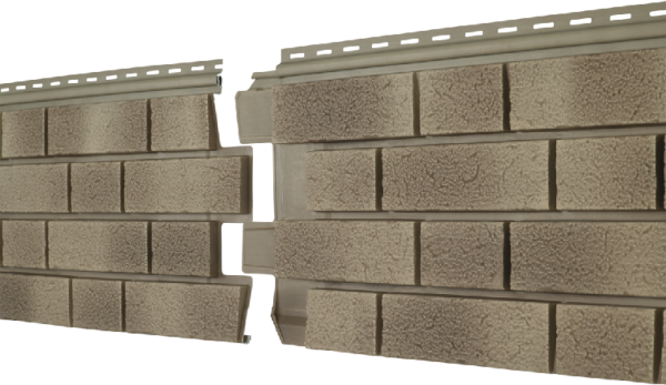 Фасадная панель Ю-пласт Стоун Хаус S-Lock Клинкер Балтик пустыня купить в Заводоуковске