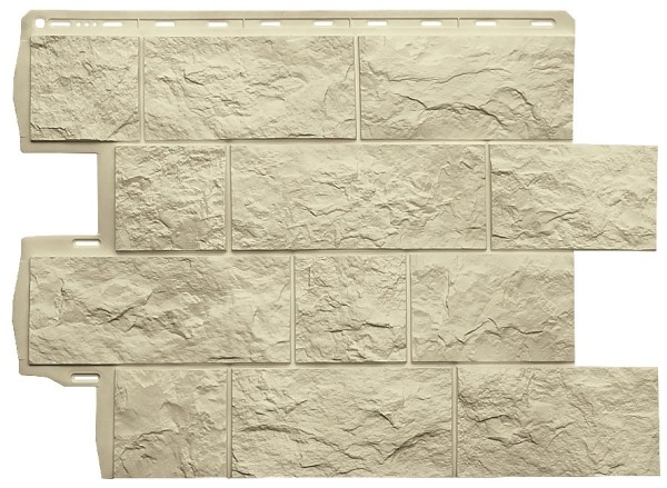 Фасадная панель Альта-Профиль Туф ЭКО Песчаный купить в Заводоуковске