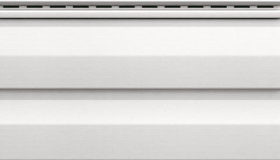 Виниловый сайдинг Айдахо белый