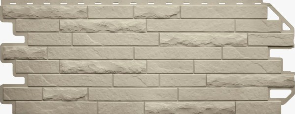 Фасадная панель Цокольный сайдинг Альта-профиль Кирпич-Антик ЭКО Кремовый купить в Заводоуковске