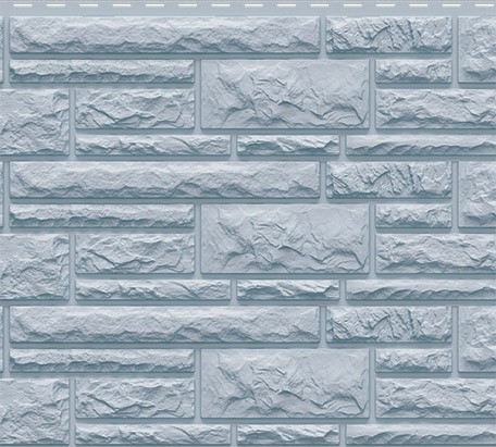 Фасадные панели «Доломит», Серо-голубой купить в Заводоуковске