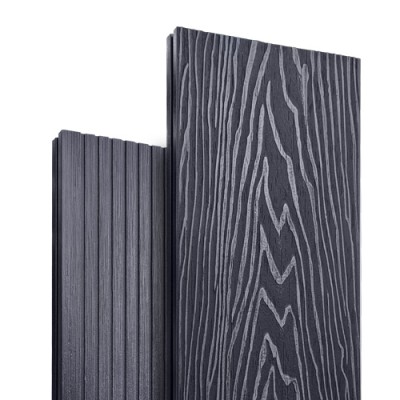 Террасная доска Latitudo Solid 150х21 Графит (Полнотелая)