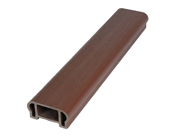 Перила верхнее фигурное Woodvex Co-Extrusion Махагон купить в Заводоуковске