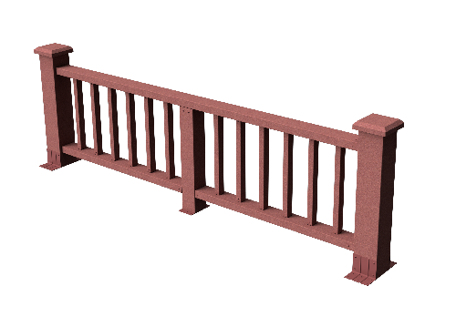 Ограждения декоративное ДПК GRINDERDECO Троя мербау купить в Заводоуковске