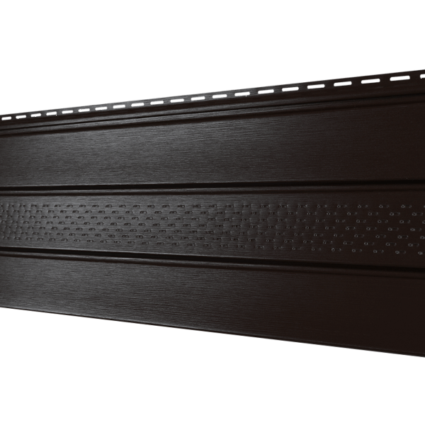 Софит Ю-Пласт PRO Классический перфорация по центру, коричневый купить в Заводоуковске