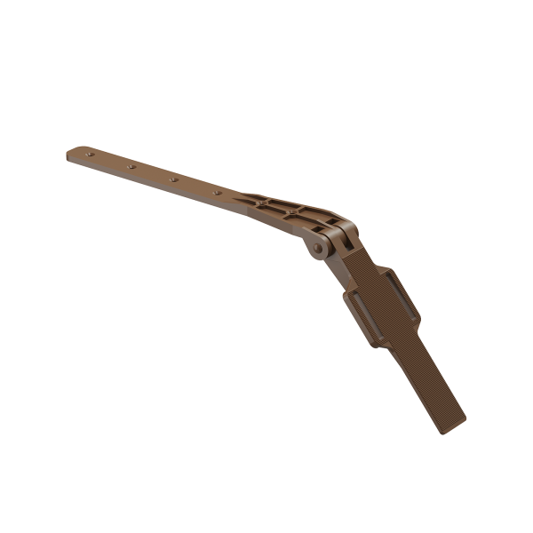 Крепление регулируемое для кронштейна желоба Docke Premium ПВХ - Каштан купить в Заводоуковске