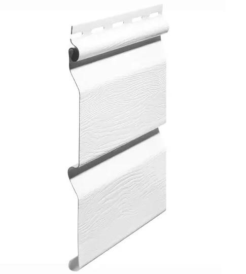 Виниловый сайдинг fineber - "стандарт", белый купить в Заводоуковске