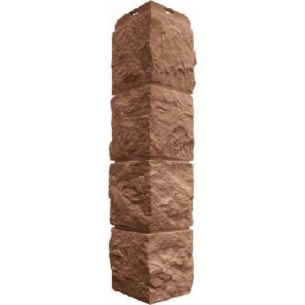 Угол наружный Альта-Профиль Туф ЭКО Терракотовый купить в Заводоуковске