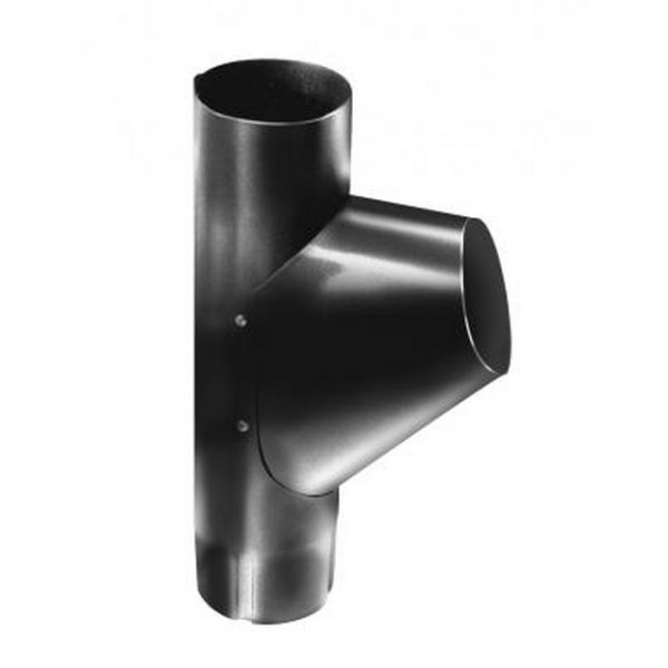 Водосток Grand Line 125x90 – Тройник RAL 9005 купить в Заводоуковске