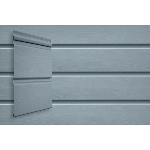 Виниловый сайдинг Grand Line Double-Брус Голубой купить в Заводоуковске