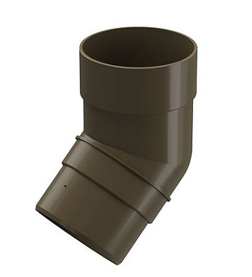 Колено 45˚ Docke Premium ПВХ - Каштан купить в Заводоуковске