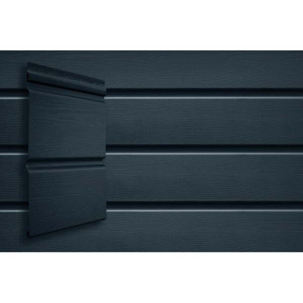 Виниловый сайдинг Grand Line Double-Брус Графит купить в Заводоуковске