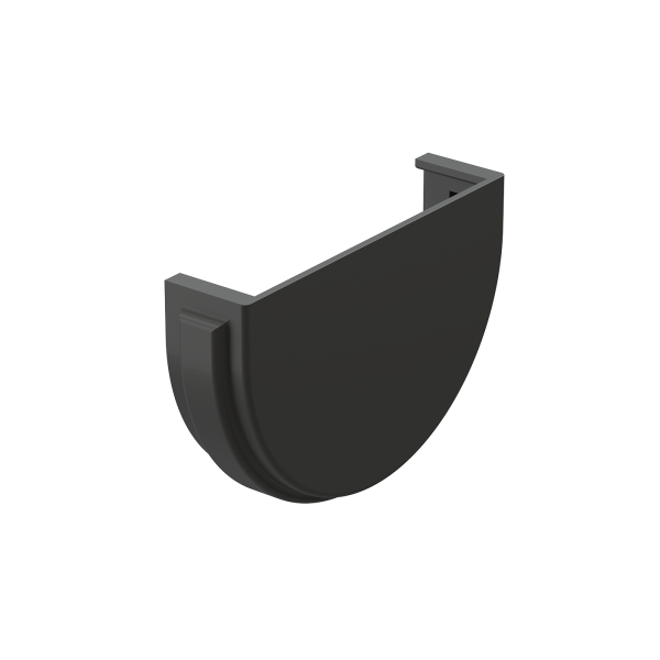 Заглушка желоба Docke Premium Графит купить в Заводоуковске