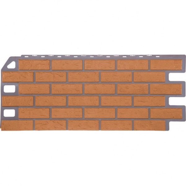 Фасадная панель FineBer, Кирпич, Бежевый купить в Заводоуковске