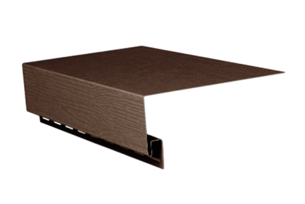 Планка приоконная широкая для Фасадных Панелей Темный Дуб купить в Заводоуковске
