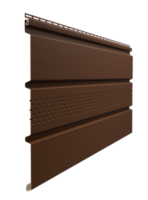 Софит Docke T4 центральной перфорацией Каштан