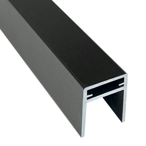 П-профиль Алюминиевый EasyDecking 35x25 Черное дерево купить в Заводоуковске