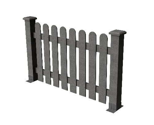 Ограждения декоративное ДПК GRINDERDECO  Сежурне серый базальт купить в Заводоуковске
