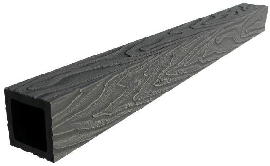 Балясина ДПК 3D GardenParkett фактура дерева Графит купить в Заводоуковске