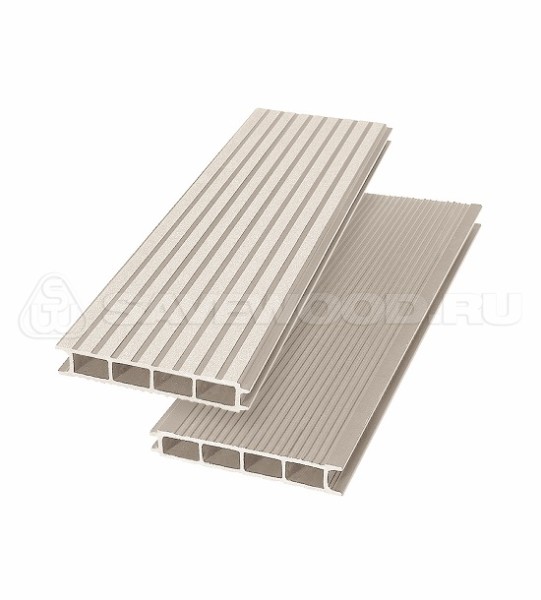 Террасная доска из ДПК SW Ulmus «SaveWood» бежевый купить в Заводоуковске