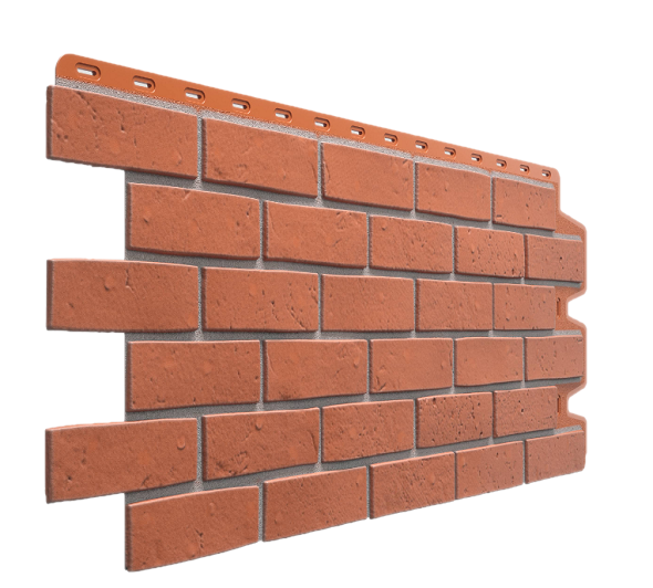 Фасадная панель Docke, Berg, Ziegelberg Кирпичный купить в Заводоуковске
