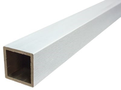 Столб опорный ДПК GardenParkett Белый купить в Заводоуковске