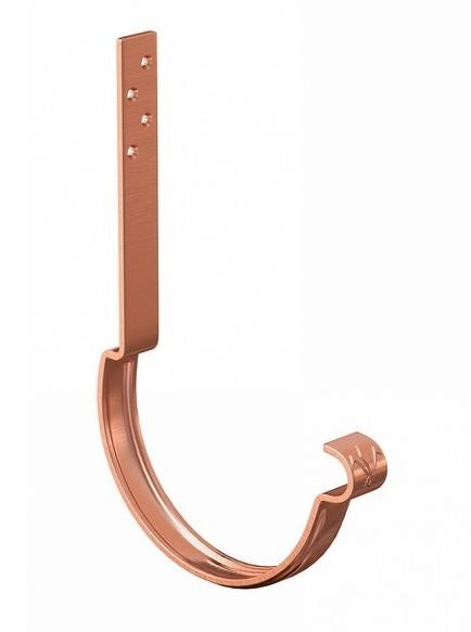 Водосток Aquasistem, система 125x90 - Крюк крепления длинный медный d125мм купить в Заводоуковске