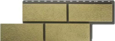 Фасадная панель Альта-Профиль Неаполитанский камень - Песчанный
