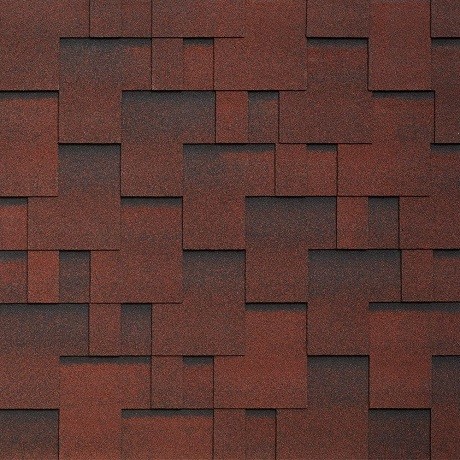 Гибкая черепица Tegola LAZIO amarone 410 купить в Заводоуковске