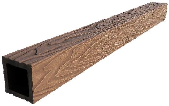 Балясина ДПК 3D GardenParkett фактура дерева Светло-коричневый купить в Заводоуковске